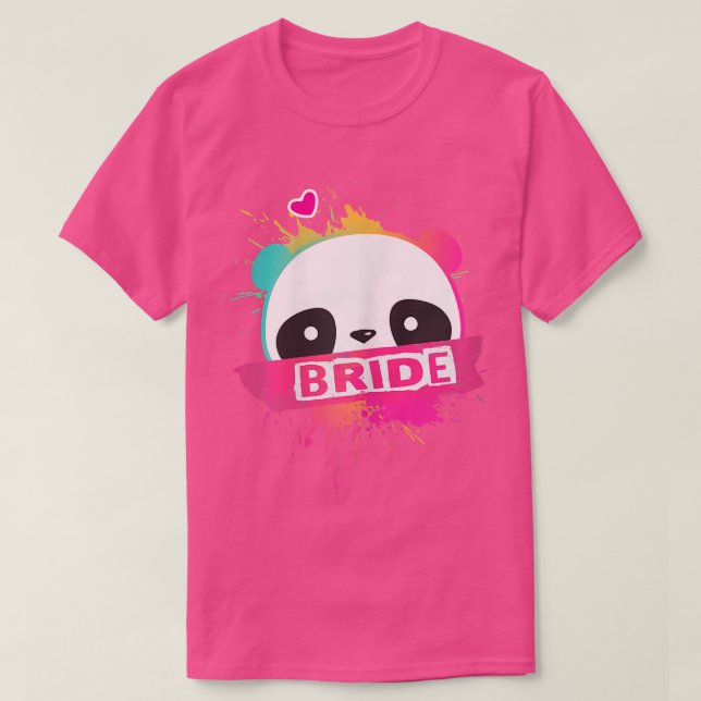 Womens THE BRIDE - Women Bachelorette Hen Night Pa T-Shirt (Design Front)