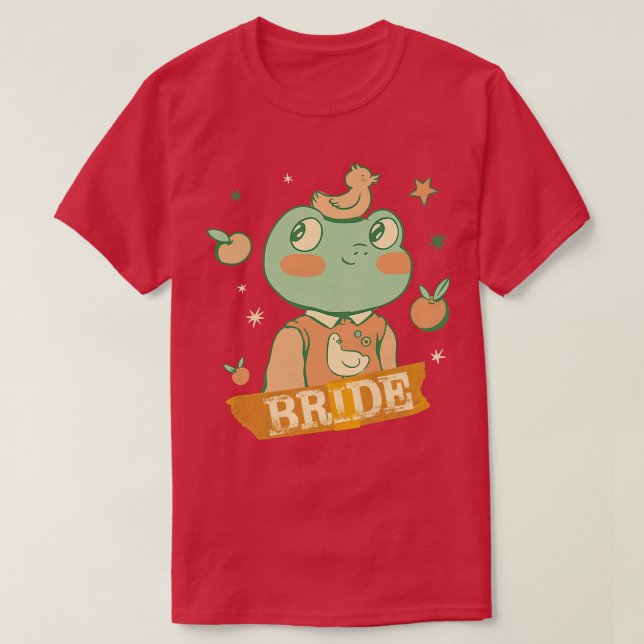 Womens THE BRIDEWomen Bachelorette Hen Night Party T-Shirt (Design Front)