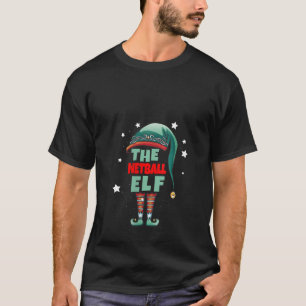 Womens The Netball Gnome Christmas Pajama Netball T-Shirt