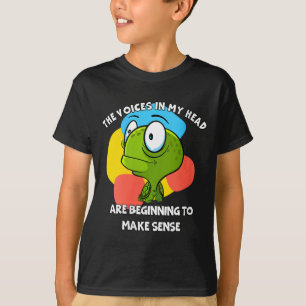 Womens The Voices In Head Funny Humor Quote T-Shirt