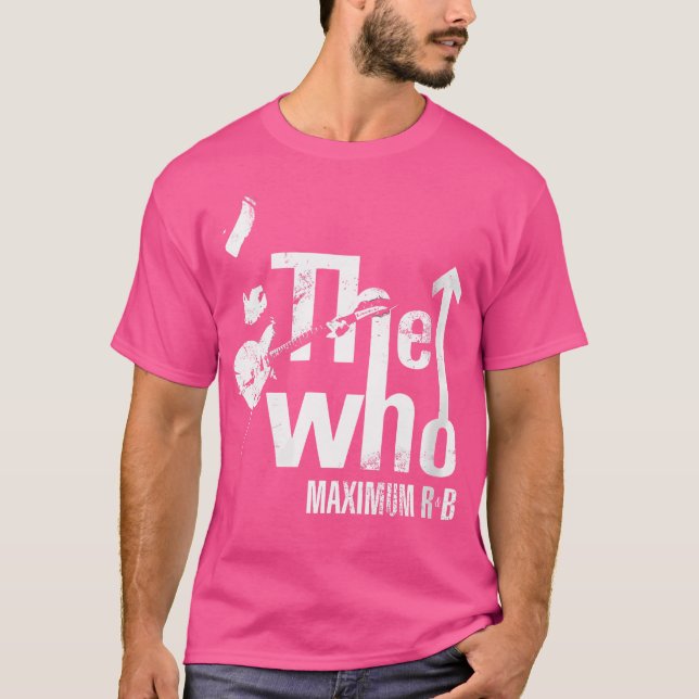 Womens The Who Official Maximum Rb Tour T-Shirt (Front)