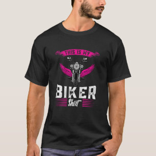 Womens this is my biker motorcycles T-Shirt