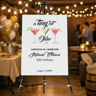 Women's Tini bit older cocktail summer party Foam Board