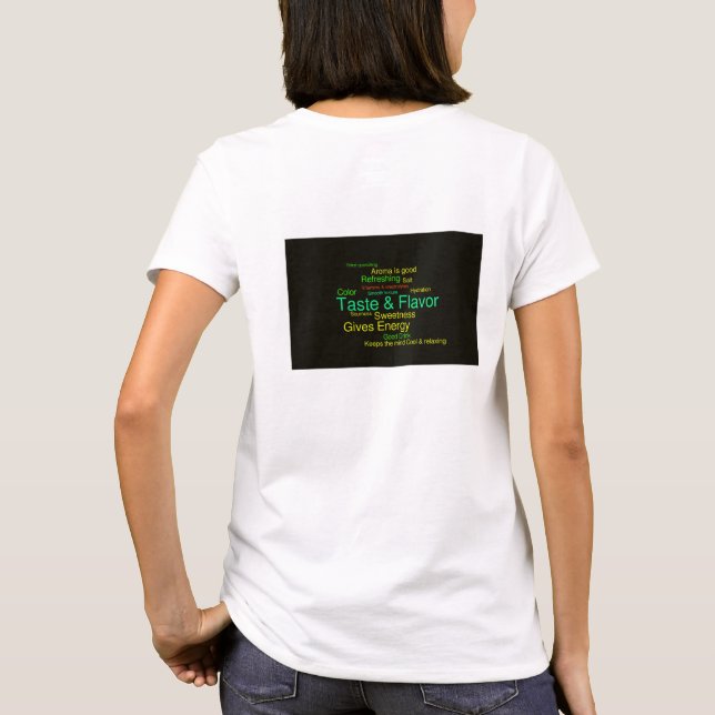 Women's Tops: back layout T-Shirt (Back)