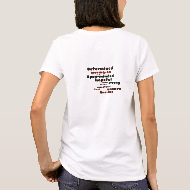 Women's Tops: back layout T-Shirt (Back)