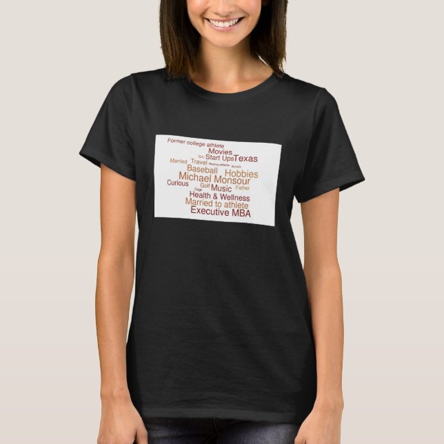 Women's Tops: front layout T-Shirt (Front)