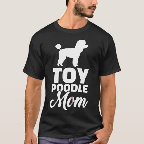 Womens Toy Poodle Mom T_Shirt