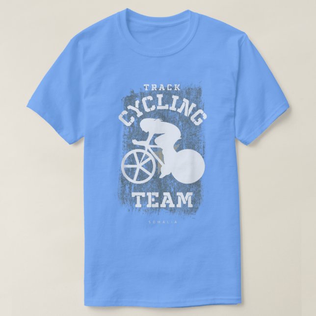 Womens Track Cycling Somalia Road Bike Speed Cycli T-Shirt (Design Front)