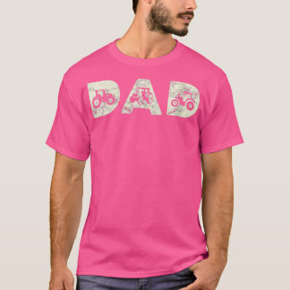 Womens Tractor Dad Farming Father Farm Lover Farme T-Shirt