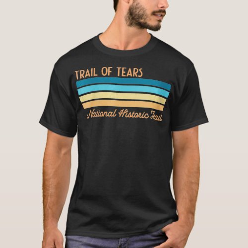 Womens Trail of Tears National Historic Trail VNec T_Shirt