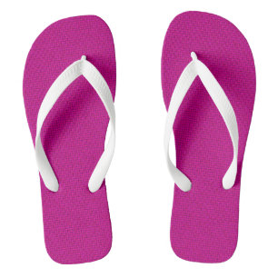 Womens Trendy Elegant Champagne Pink Template Flip Flops