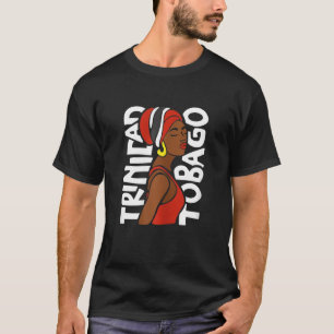 Womens Trinidad and Tobago Flag Caribbean Traditio T-Shirt