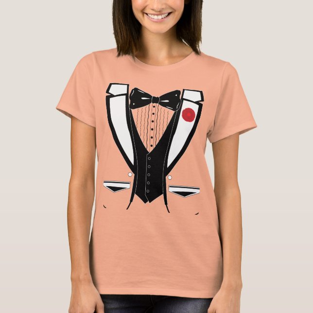 womens tuxedo shirt (Front)