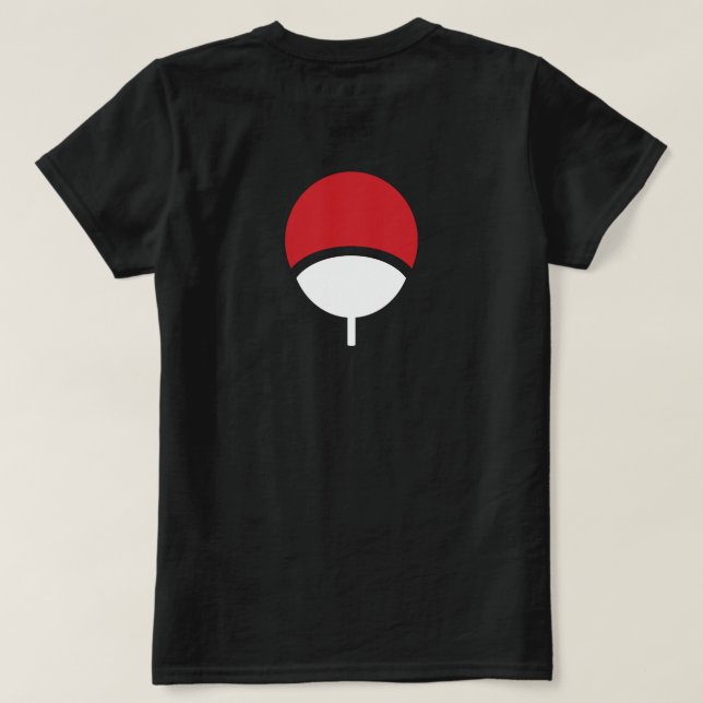 Women's Uchiha Clan T-Shirt (Design Back)