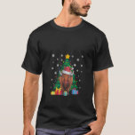 Womens Ugly Sweater Christmas Tree Lights Bison Sa