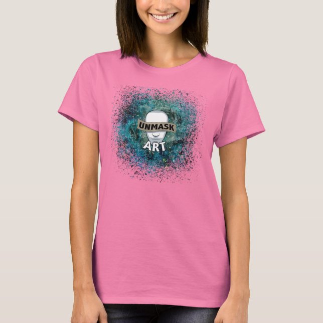 Womens Unmask Logo T-Shirt (Front)