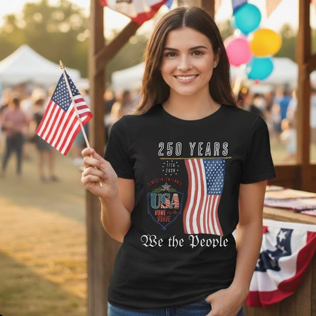 Women's US 250 "We the People" T-Shirt Tri-Blend Shirt (Women's US 250 "We the People" T-Shirt Tri-Blend Shirt)