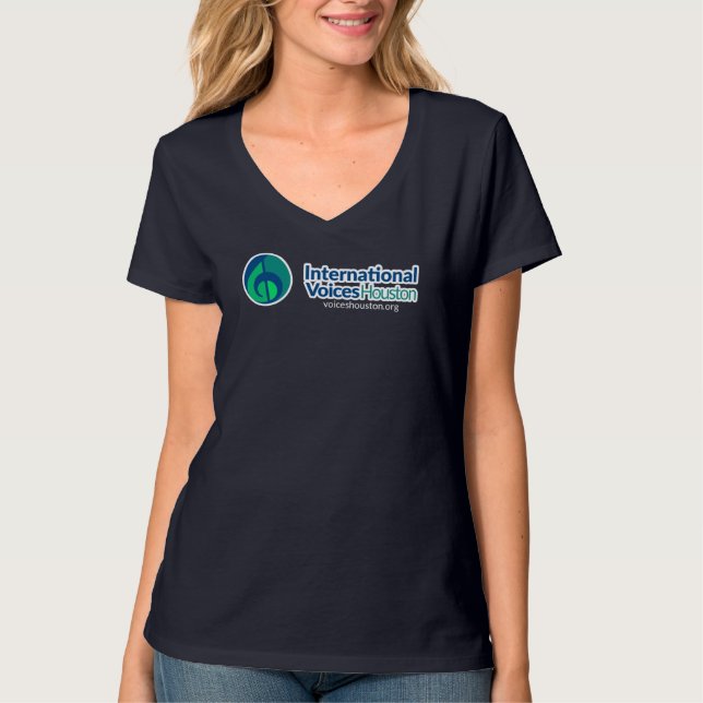 Women's V-Neck T-Shirt (Front)