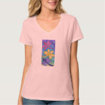 Women&#39;s V Neck Tee  -dragonflies At Play at Zazzle
