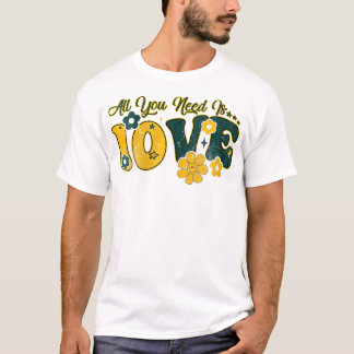 Womens Valentine's Day All You Need Is 10ve Love F T-Shirt