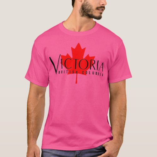 Womens VICTORIA BRITISH COLUMBIA BC CANADA THE GAR T_Shirt