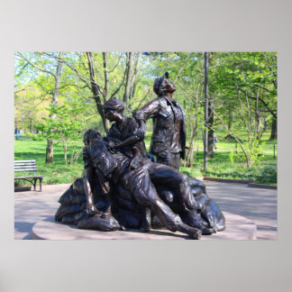 Women's Vietnam War Memorial Poster