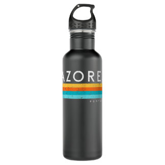 Womens Vintage Azores Portugal Retro Design 275 Stainless Steel Water Bottle