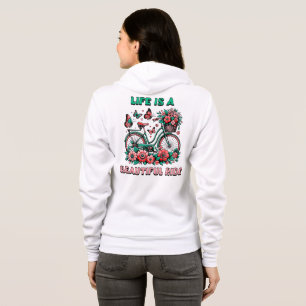 Women's vintage bicycle  hoodie