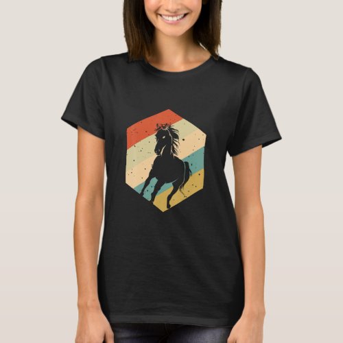 Womens Vintage Horse Love  Rider  T_Shirt