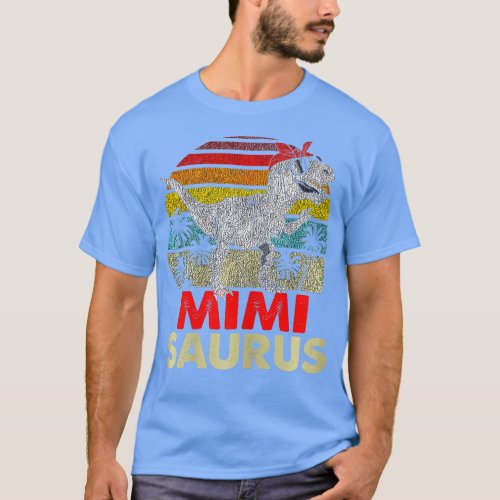Womens Vintage Mimisaurus  Rex Dinosaur Mother Mim T_Shirt