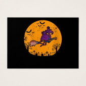 Womens Vintage Witch Flamingo Costume Halloween (Front)