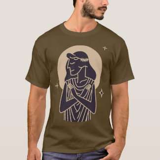 Womens Virgo Astrology Horoscope Women Teens Back T-Shirt