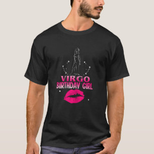 Womens Virgo Birthday Girl T-Shirt