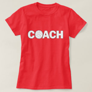 Women's Volleyball Coach T-Shirt