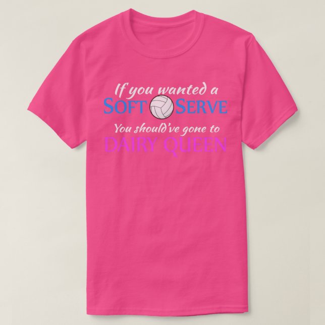 Womens Volleyball Gift Print Volleyball Team Soft  T-Shirt (Design Front)