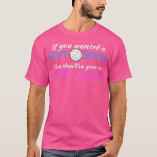 Womens Volleyball Gift Print Volleyball Team Soft T-Shirt