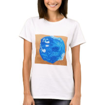 Women's Water and Gold T-Shirt