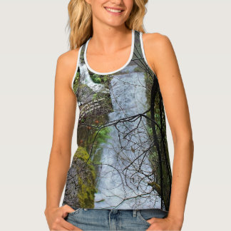 Women's waterfall camo Tank Top