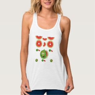 womens watermelon tank top shirt