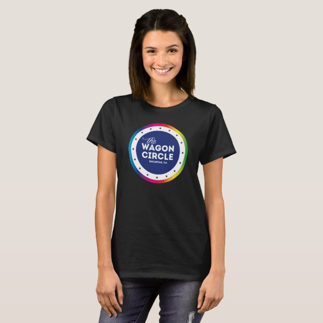 Women's WC Pride Basic Tee (black) (Front Full)