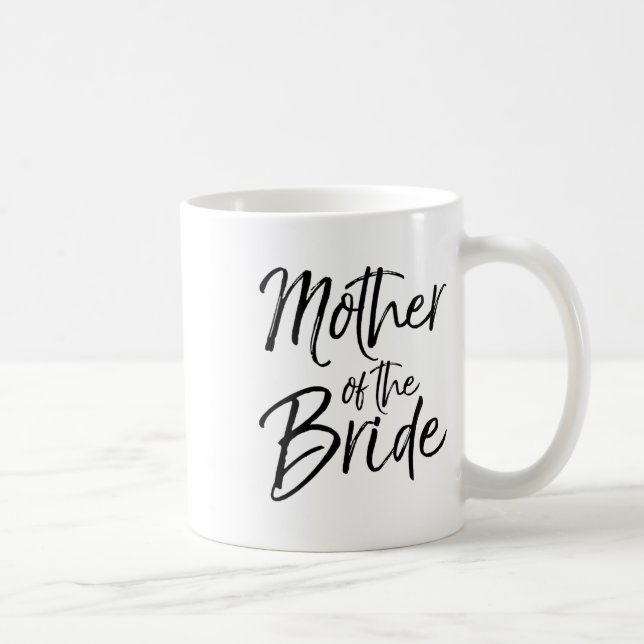 Womens Wedding Bridal Party Gifts For Mom Cute Mot Coffee Mug (Right)