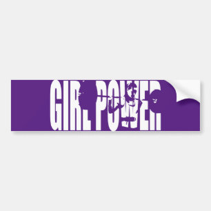 Women's Weightlifting Motivation - Girl Power Bumper Sticker