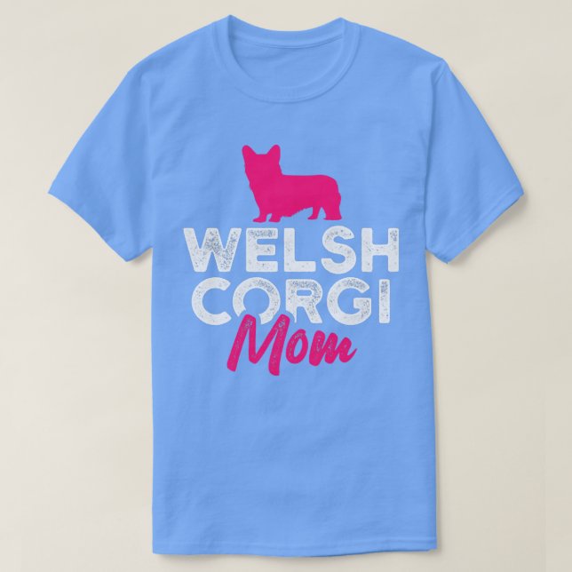 Womens Welsh Corgi Mom1856 T-Shirt (Design Front)