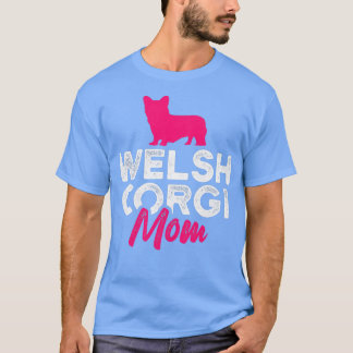 Womens Welsh Corgi Mom1856 T-Shirt