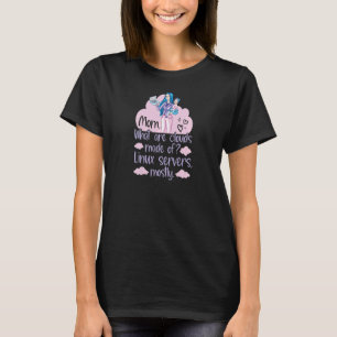 Womens What Are Clouds Made Of  Linux Cloud Comput T-Shirt
