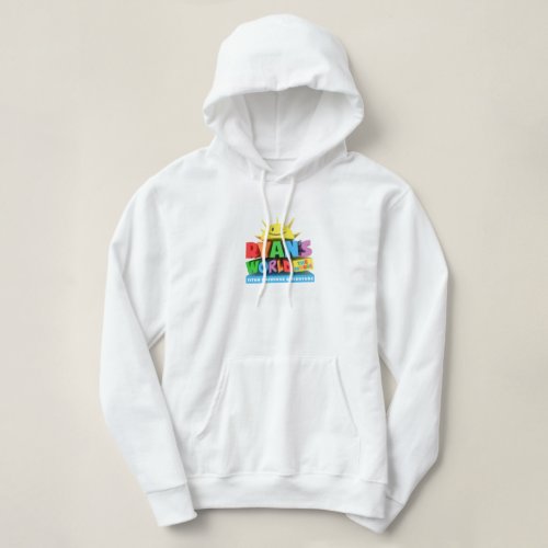 Womens White Hoodie