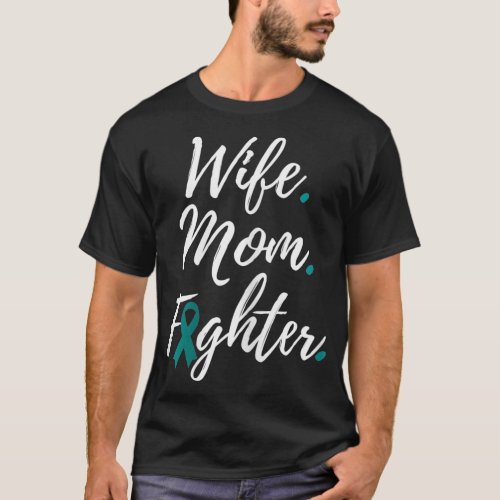Womens Wife Mom Fighter Dissociative Identity Diso T_Shirt