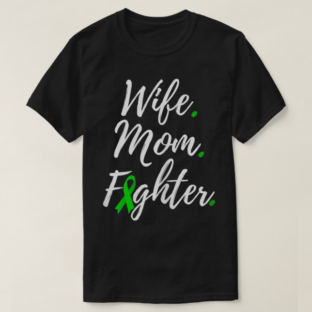Womens Wife Mom Fighter Scoliosis Awareness  T-Shirt (Design Front)