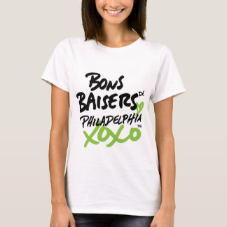 Womens 'With Love' in French T-Shirt