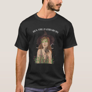 Womens Woman Astrology Goddess Of Female Power Hex T-Shirt